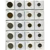Image 7 : BINDER OF FOREIGN COINS ( 4 SHEETS) *80 IN TOTAL*
