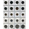 Image 1 : SHEET OF VARIOUS COINS ( 1882-1975) *CDN* (PENNIES, NICKELS, 50 CENT COINS, DOLLAR COINS)