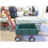 Image 2 : RED AND GREEN WAGON HANDMADE BY GORD BRAATEN