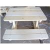 Image 3 : CHILDREN'S PICNIC TABLE HANDMADE BY GORD BRAATEN