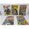 Image 2 : LOT OF 5 COMICS AND 1 BOOK
