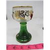 Image 2 : LOT OF 3 GERMAN WINE GLASSES