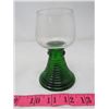 Image 3 : LOT OF 3 GERMAN WINE GLASSES