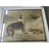 Image 1 : PICTURE IN FRAME (COLLIE AND LAMB)