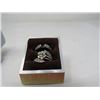 Image 3 : LOT OF JEWELERY ( 2 STERLING SILVER RINGS) *1 PAIR OF EARRINGS*