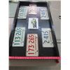 Image 2 : FRAMED LICENSE PLATES ( 41.5" X 23.25" X 3")