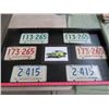 Image 3 : FRAMED LICENSE PLATES ( 41.5" X 23.25" X 3")