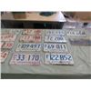 Image 1 : LOT OF 13 SASK LICENSE PLATES ( 1972, 1974, 1975, 1976)