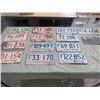 Image 2 : LOT OF 13 SASK LICENSE PLATES ( 1972, 1974, 1975, 1976)