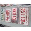 Image 4 : LOT OF 13 SASK LICENSE PLATES ( 1972, 1974, 1975, 1976)