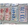 Image 5 : LOT OF 13 SASK LICENSE PLATES ( 1972, 1974, 1975, 1976)