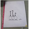 Image 1 : PAINTING OF GEESE (MYRTY '87) *CANVAS* (NO FRAME)