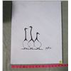Image 2 : PAINTING OF GEESE (MYRTY '87) *CANVAS* (NO FRAME)