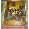 Image 1 : FRAMED  PILGRIMS PRINT (TAUBER)