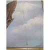 Image 3 : FRAMED HAWK PAINTING ( SPLASH MARKS SHOWN)