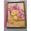 Image 2 : FRAMED FLOWER PAINTING
