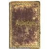Image 1 : 1874 Autograph Book: Grant, Garfield, Hamlin, Fis