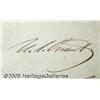 Image 2 : 1874 Autograph Book: Grant, Garfield, Hamlin, Fis
