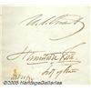 Image 3 : 1874 Autograph Book: Grant, Garfield, Hamlin, Fis