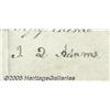 Image 3 : John Quincy Adams Signed Naval Appointment Partly