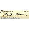 Image 2 : John Quincy Adams Check Signed, 1830 Partly-print