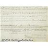Image 2 : Attractive 1858 Land Grant Signed by President Ja