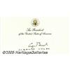 Image 1 : George H. Bush Card Signed in the Last Hour of hi