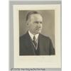 Image 1 : Calvin Coolidge Signed Photograph An exquisite Ha