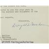 Image 2 : Dwight D. Eisenhower 1952 Typed Letter Signed to 