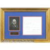 Image 1 : Millard Fillmore Framed Document Signed as Presid