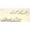 Image 2 : Ulysses S. Grant 1881 Dated Signature From the pe