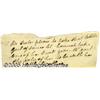 Image 2 : Andrew Jackson Autograph Note Unsigned With Slave