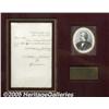 Image 1 : Andrew Johnson Letter as Senator Autograph Letter