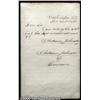 Image 2 : Andrew Johnson Letter as Senator Autograph Letter