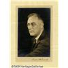 Image 1 : Exceptional Franklin D. Roosevelt Signed Photo as