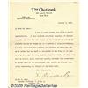 Image 1 : Theodore Roosevelt 1912 Typed Letter Signed to Y.