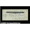 Image 1 : Harry S. Truman Signed Check, 1925 Partly-printed