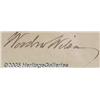 Image 2 : Exceptional Large Woodrow Wilson Framed Signed Ph