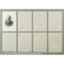 Woodrow Wilson Speech Delivered at the 50th Anniv