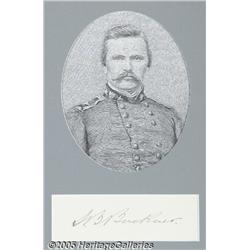 Simon Bolivar Buckner His signature "S. B. Buckne