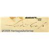 Image 2 : Lewis Cass Signed Check Partly-printed document s