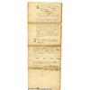 Image 1 : A 1776 Partially Printed Document from the Press 