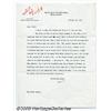 Image 1 : Felix Frankfurter Letter, 1949 An unusual typed l