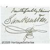 Image 2 : Sam Houston Letter as Governor of Texas, 1859 Aut