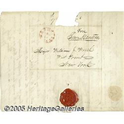 Sam Houston 1826 Autograph Letter Signed to Willi