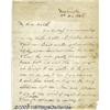 Image 4 : Sam Houston 1826 Autograph Letter Signed to Willi