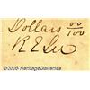 Image 2 : Robert E. Lee Signed Check Signed Twice, 1838 A m