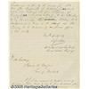 Image 2 : Daniel Edgar Sickles 1861 Autograph Letter Signed