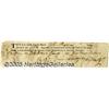 Image 1 : Mad Anthony Wayne Partly Printed Document Signed 