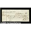 Image 1 : Anthony Wayne Signed Receipt, 1787 Autograph docu